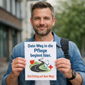 Schritt für Schritt in die Pflege