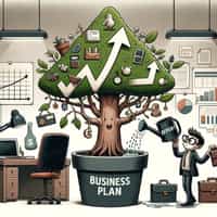 Ein Businessplan bedeutet Wachstum