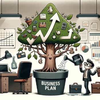 Ein Businessplan bedeutet Wachstum
