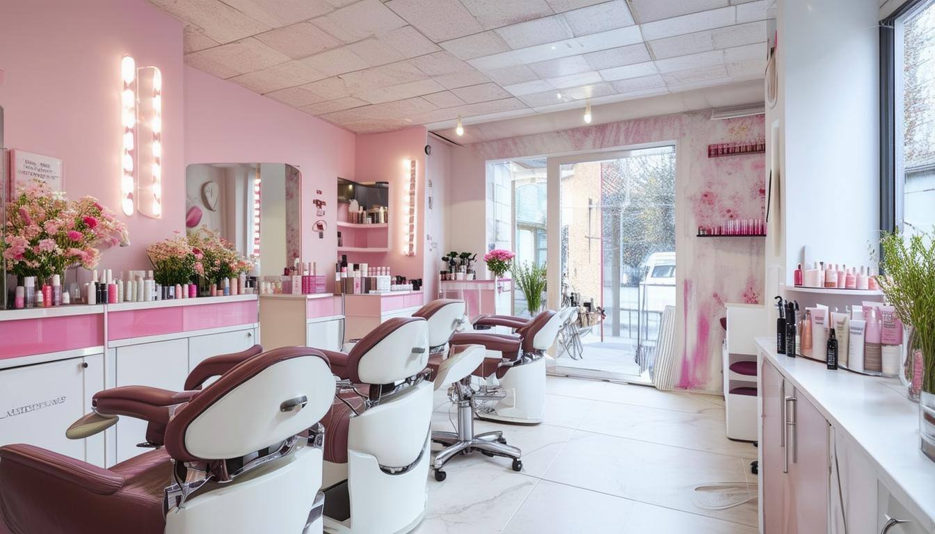 Ein Kosmetiksalon Wunderschön